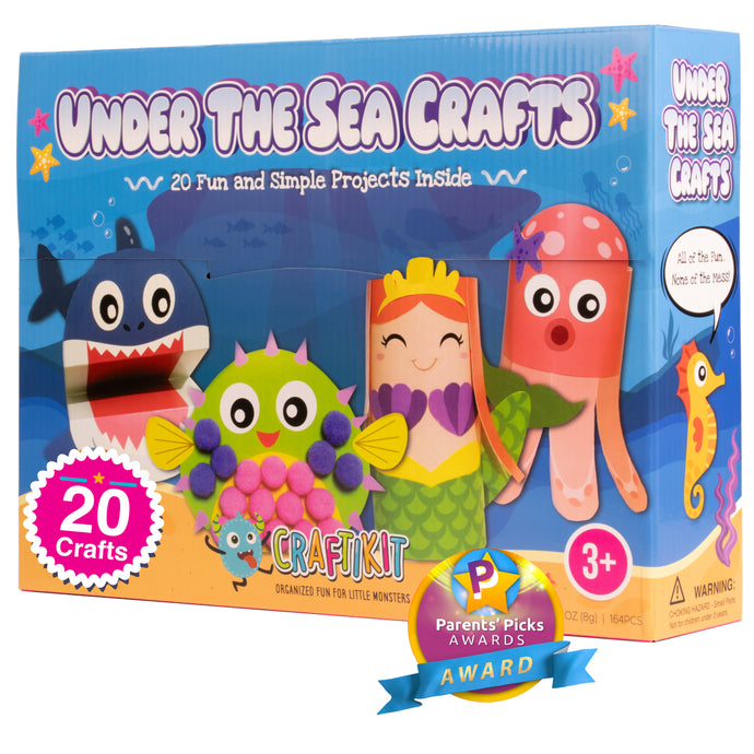 Discover the Wonders Beneath: Get to Know Our Under the Sea CraftiKit