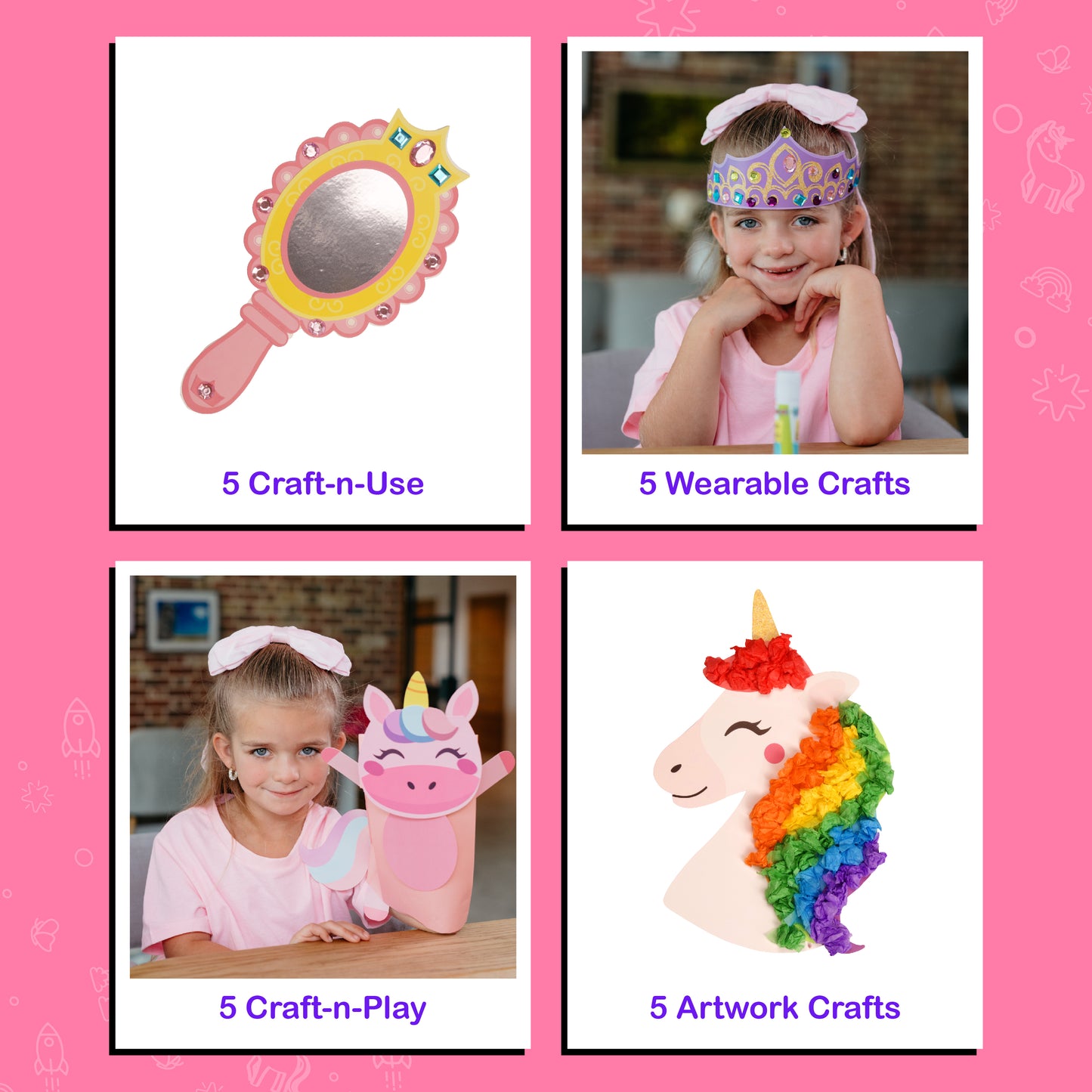 Princess & Unicorn Crafts for Kids