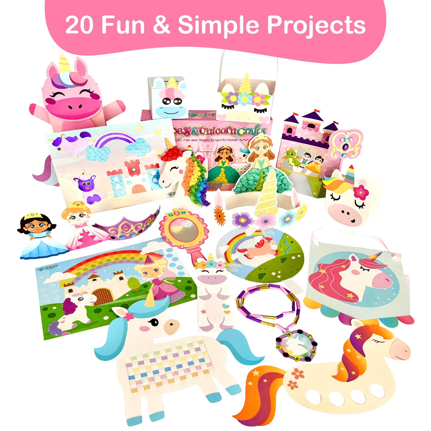 Princess & Unicorn Crafts for Kids