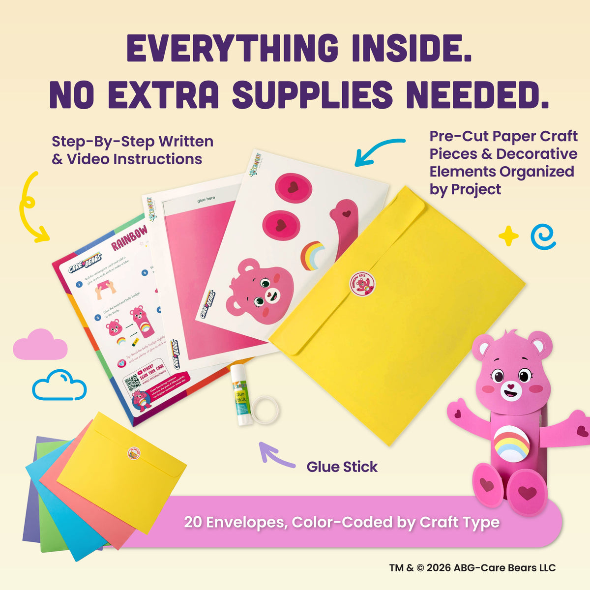 Care Bears™ Craft Kit - Unlock The Magic