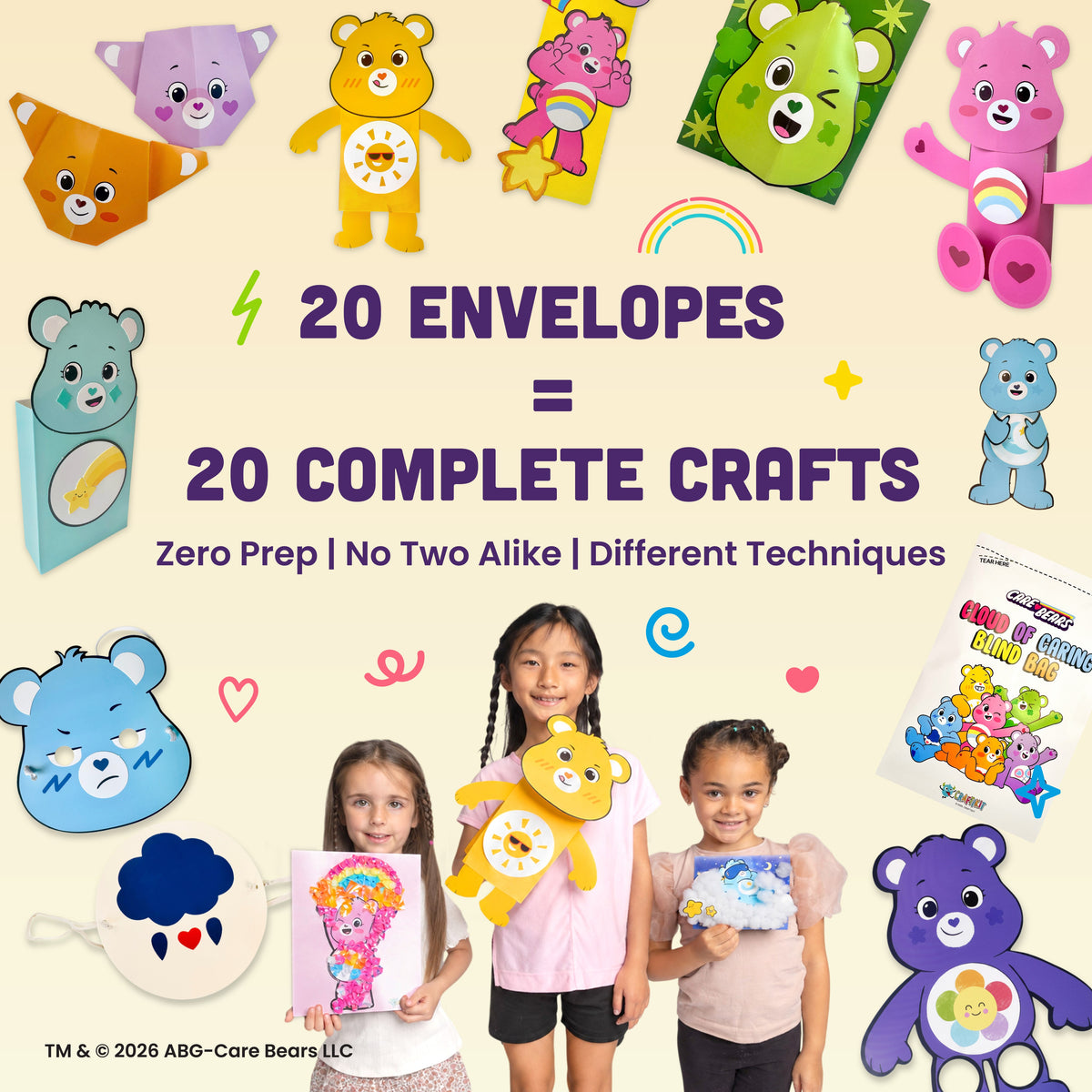 Care Bears™ Craft Kit - Unlock The Magic
