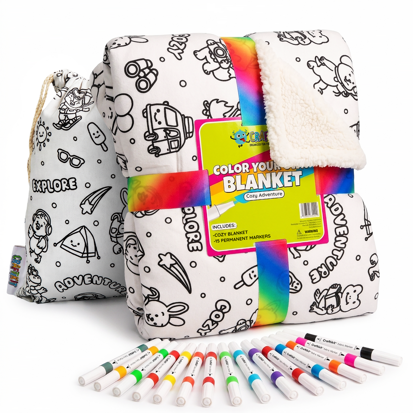 Color-Your-Own Blanket