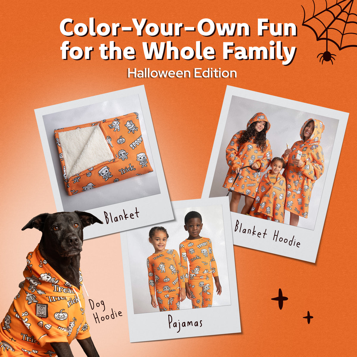 Halloween Coloring Pajamas