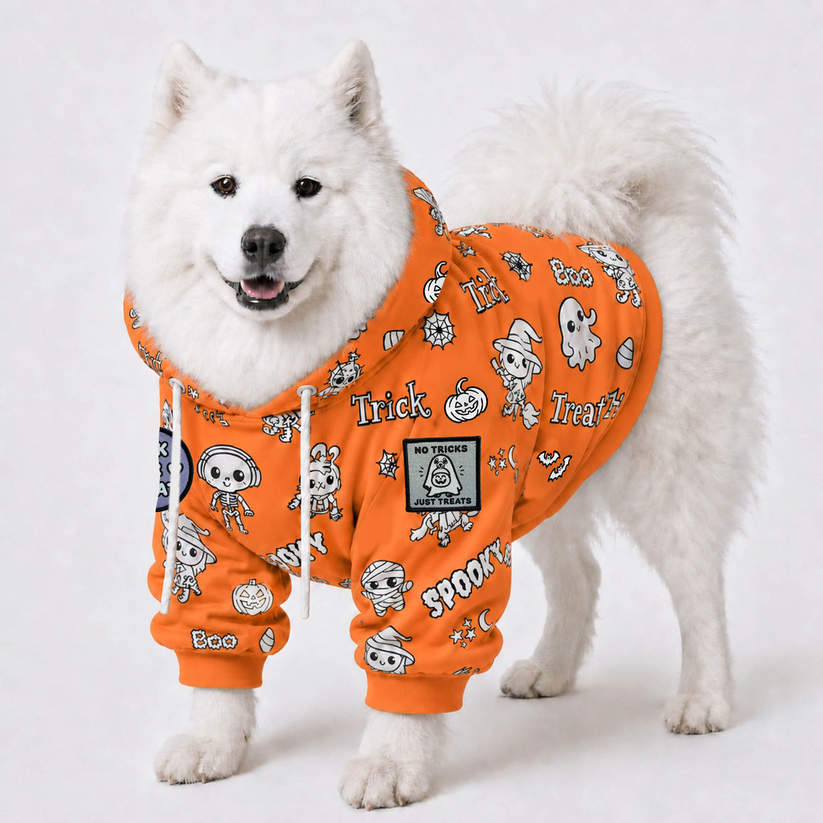 Craftikit Halloween Dog Hoodie, Color Your Own Fleece Pet Sweater