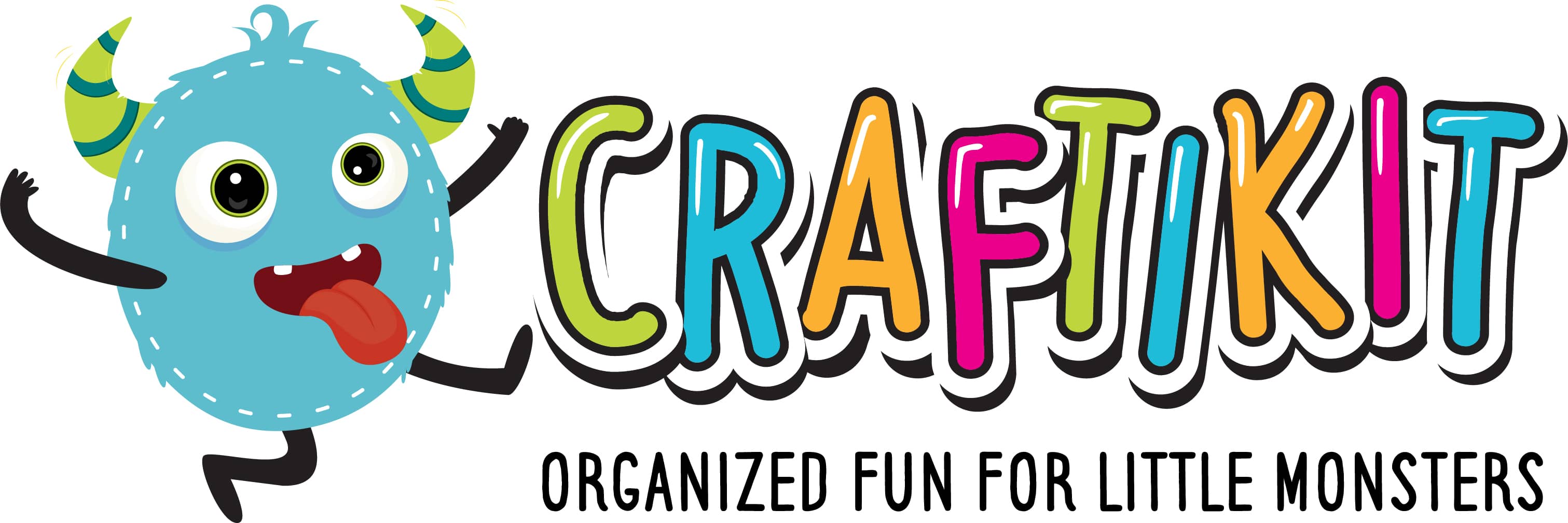 Craftikit Arts and Crafts for Kids - 20 All-inclusive Fun Toddler Craft Box for Kids - Organized Art Supplies for Kids Ages 3-8 - Animal-Themed Kids