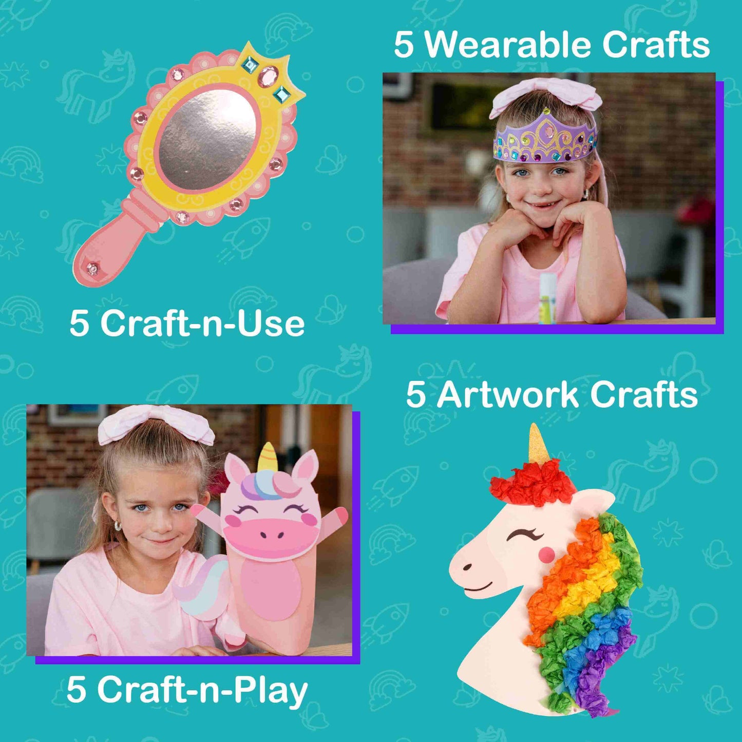 Princess & Unicorn Crafts for Kids