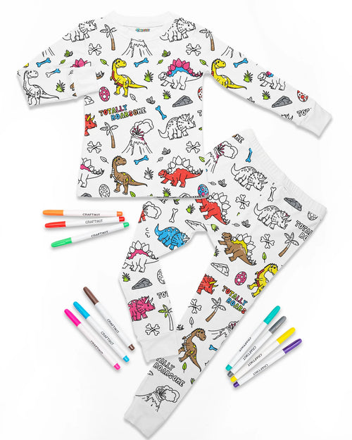 Coloring pajamas