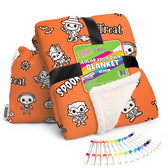 Halloween Coloring Blanket