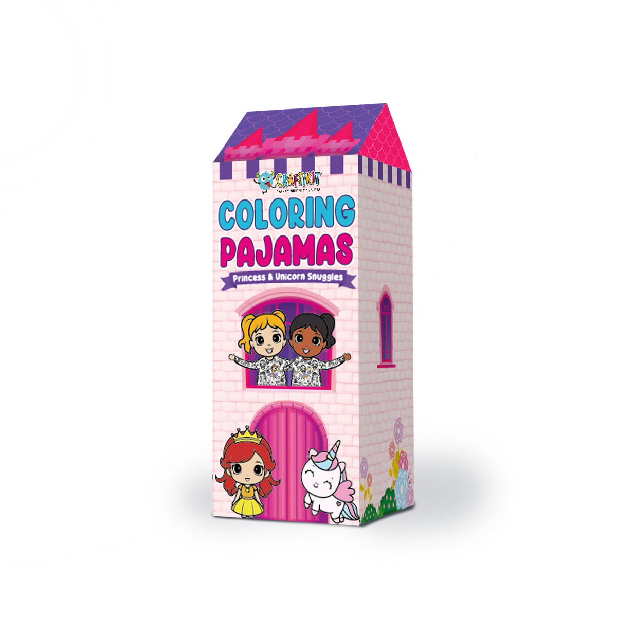 Unicorn & Princess Coloring Pajamas