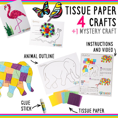 Art and Crafts Kit for Kids Ages 8-12, Create and Display Animals, Kit Includes Supplies & Instruction, Best Craft Project for Kids Ages
