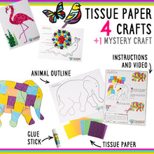 Load image into Gallery viewer, Animal Paper Crafts Kit
